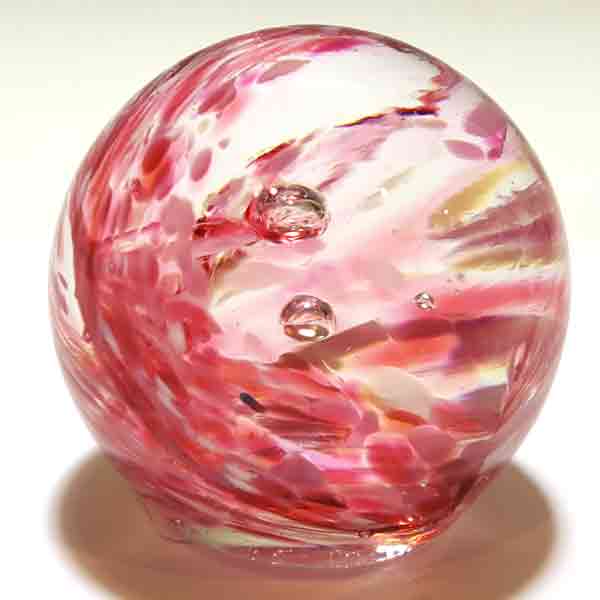 WheatonArts Mini Swirl Gold Ruby